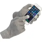 Rękawiczki zimowe do ekranów dotykowych - kolor szary