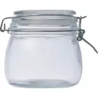 Szklany słoik 400 ml - przeźroczysty