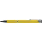 Długopis metalowy kolor żółty