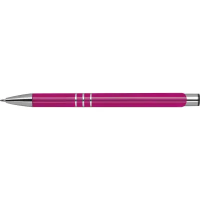 Długopis metalowy kolor różowy