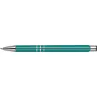 Długopis metalowy kolor turkusowy