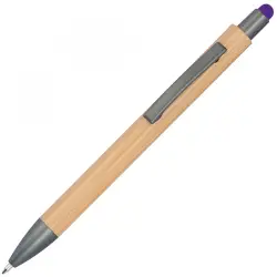 Długopis drewniany kolor fioletowy