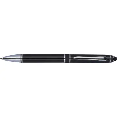 Długopis metalowy touch pen kolor czarny