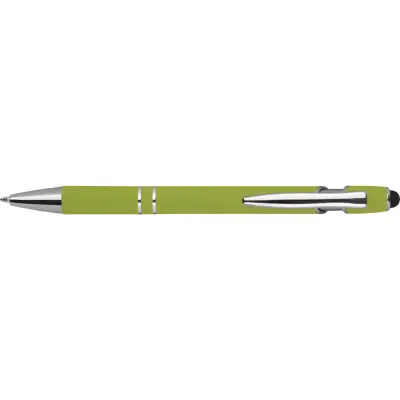 Długopis plastikowy touch pen kolor jasnozielony