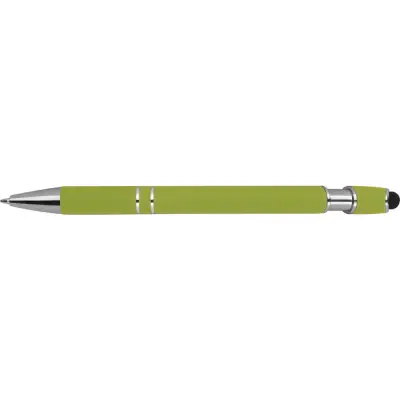 Długopis plastikowy touch pen kolor jasnozielony