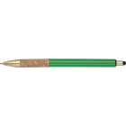 Długopis metalowy kolor zielony