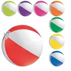 Dmuchana piłka plażowa 26 cm - kolor jasnozielony