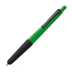 Długopis plastikowy do ekranów dotykowych - kolor zielony