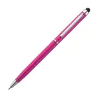 Długopis plastikowy touch pen - kolor różowy