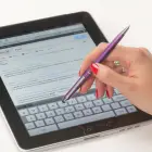 Długopis plastikowy touch pen - kolor fioletowy