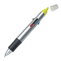 Długopis 4w1 - kolor szary