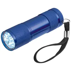 Latarka LED z bateriami - kolor niebieski
