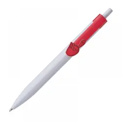 Długopis plastikowy CrisMa Smile Hand - kolor czerwony