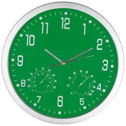 Zegar ścienny CrisMa - kolor zielony