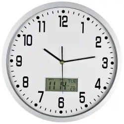 Zegar ścienny CrisMa - kolor biały