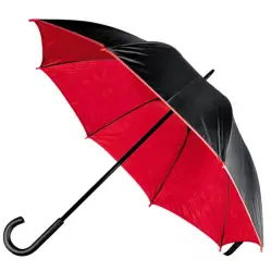 Parasol manualny, 102 cm - kolor czerwony