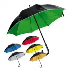 Parasol manualny, 102 cm - kolor szary