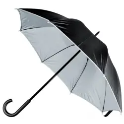 Parasol manualny, 102 cm - kolor szary