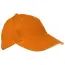 Czapka z daszkiem - kolor pomarańczowy