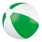 Dmuchana piłka plażowa 26 cm - kolor zielony