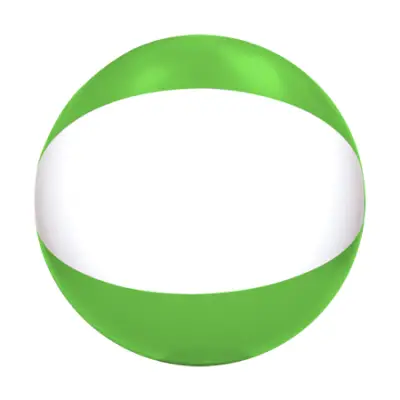 Dmuchana piłka plażowa 26 cm - kolor zielony