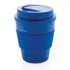 Ekologiczny kubek podróżny 350 ml - kolor niebieski