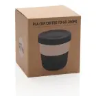 Kubek podróżny 280 ml PLA Coffee to go - kolor czarny