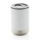 Kubek termiczny 360 ml, stal nierdzewna z recyklingu kolor biały