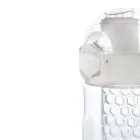 Szczelna butelka sportowa 700 ml Honeycomb - kolor biały
