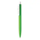 Delikatny w dotyku długopis X3 - zielony