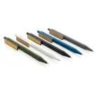 Długopis z bambusowym klipem, RABS kolor niebieski