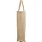 Bawełniana torba na butelkę kolor brązowy