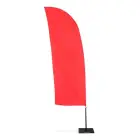 Żagiel reklamowy, flaga reklamowa ze stojakiem - Carlos kolor czerwony