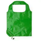 Zielona torba na zakupy z logo
