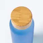 Szklana butelka sportowa 500 ml kolor niebieski