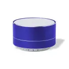 Głośnik bezprzewodowy 3W z aluminium z recyklingu kolor niebieski