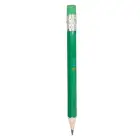Mini ołówek gumka kolor zielony