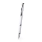 Długopis antybakteryjny, touch pen - kolor biały