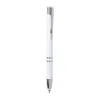 Długopis antybakteryjny, touch pen - kolor biały