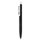 Długopis X3 z przyjemnym w dotyku wykończeniem - czarny