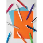 Długopis X3 z przyjemnym w dotyku wykończeniem - fioletowy