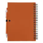 Notes / notatnik z długopisem - pomarańczowy