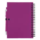 Notes / notatnik z długopisem - różowy