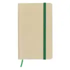 zielony notatnik