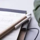 Zestaw do notatek notatnik A5 karteczki samoprzylepne i długopis