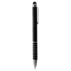 Długopis z czarną gumową końcówką