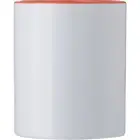 Kubek ceramiczny 300 ml kolor pomarańczowy
