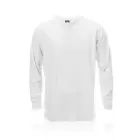 Bluza z długim rękawem kolor biały - XL