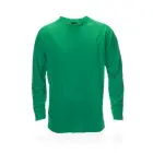 Bluza z długim rękawem kolor zielony - S