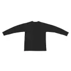 Bluza z długim rękawem kolor czarny - XL